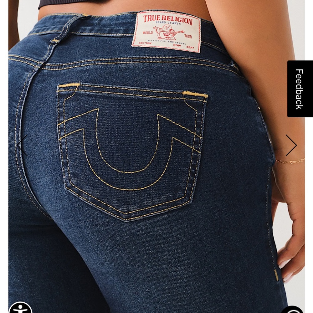 Becca Mid Rise Single Needle Jeans - Picture 2 of 3